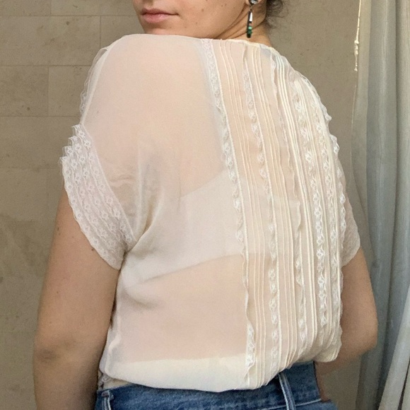 Gorgeous vintage silk blouse - Picture 7 of 10